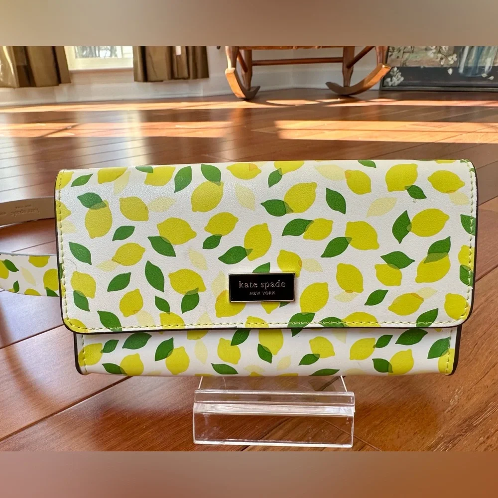 Kate Spade Lemon Print Belt Bag